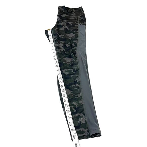 PowerHold by Fabletics Side Pockets Camo Leggings Mesh‎ Side Womens Size Large - Picture 9 of 11